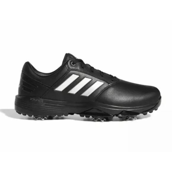 Adidas 360 Bounce Spiked PGA Golf Tour Shoes Black Silver Mens 8.5 New main image 8